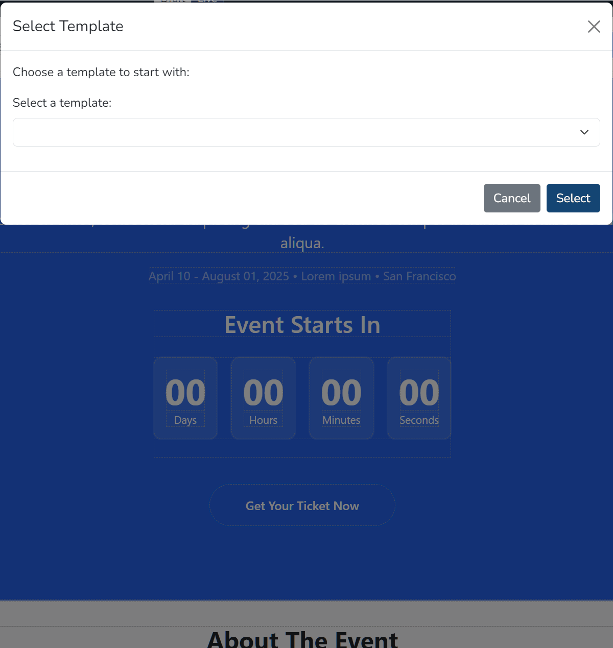 Canapii,blog update,event tech,event design,product launch,webinar setup,event software,landingpage,website builder